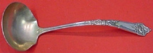 Sterling Silver Gravy Ladle Lansdowne Pattern 7 Inch (1 of 1)