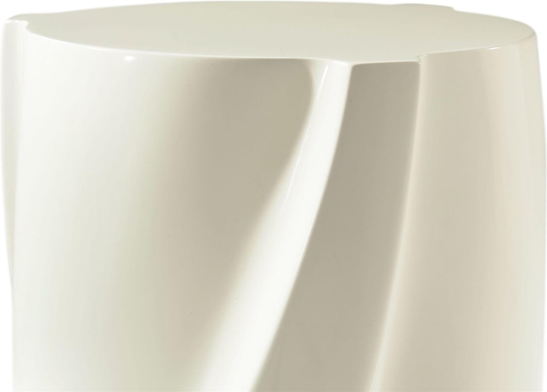 Chic Amaretti Helix Drink Table by Theodore Alexander Composite Material (1 of 7)