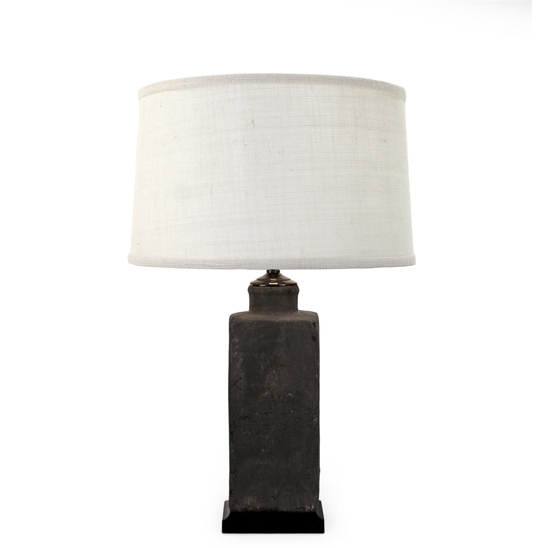 Zentique English Traditional Cream Yellow Pottery Table Lamp 23 inches (1 of 2)