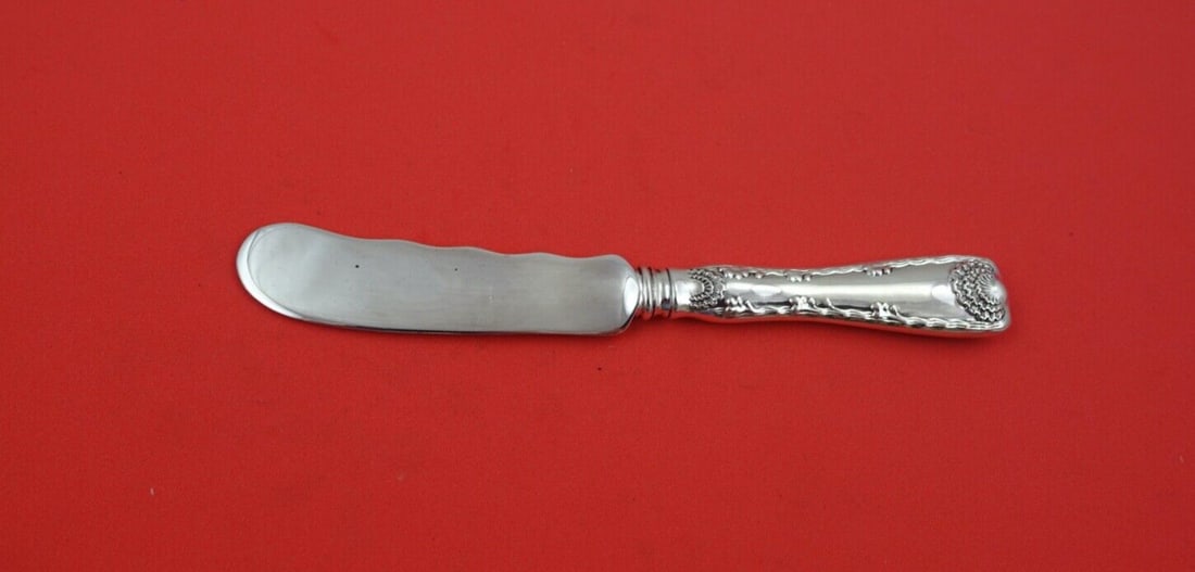 Tiffany & Co Wave Edge Sterling Silver Butter Spreader 6.5 Inches (1 of 2)