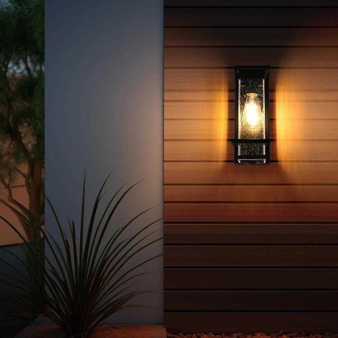 Harper 12 Inch Outdoor Wall Light Black Seedy Glass: Harper 12 Inch Outdoor Wall Light Black Seedy Glass This outdoor wall sconce features a classic black finish with seedy clear glass, designed to complement entryways, patios, porches, and walkways. Co
