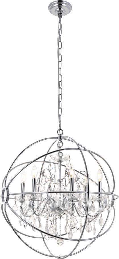 Cordelia Victorian Style Crystal Pendant Light by Elegant Lighting (1 of 1)