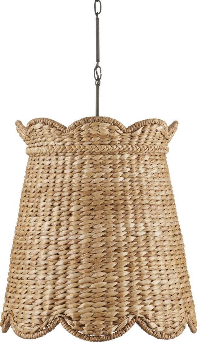 Currey Elegant Woven Pendant Light Suzanne Duin Annabelle Collection (1 of 6)