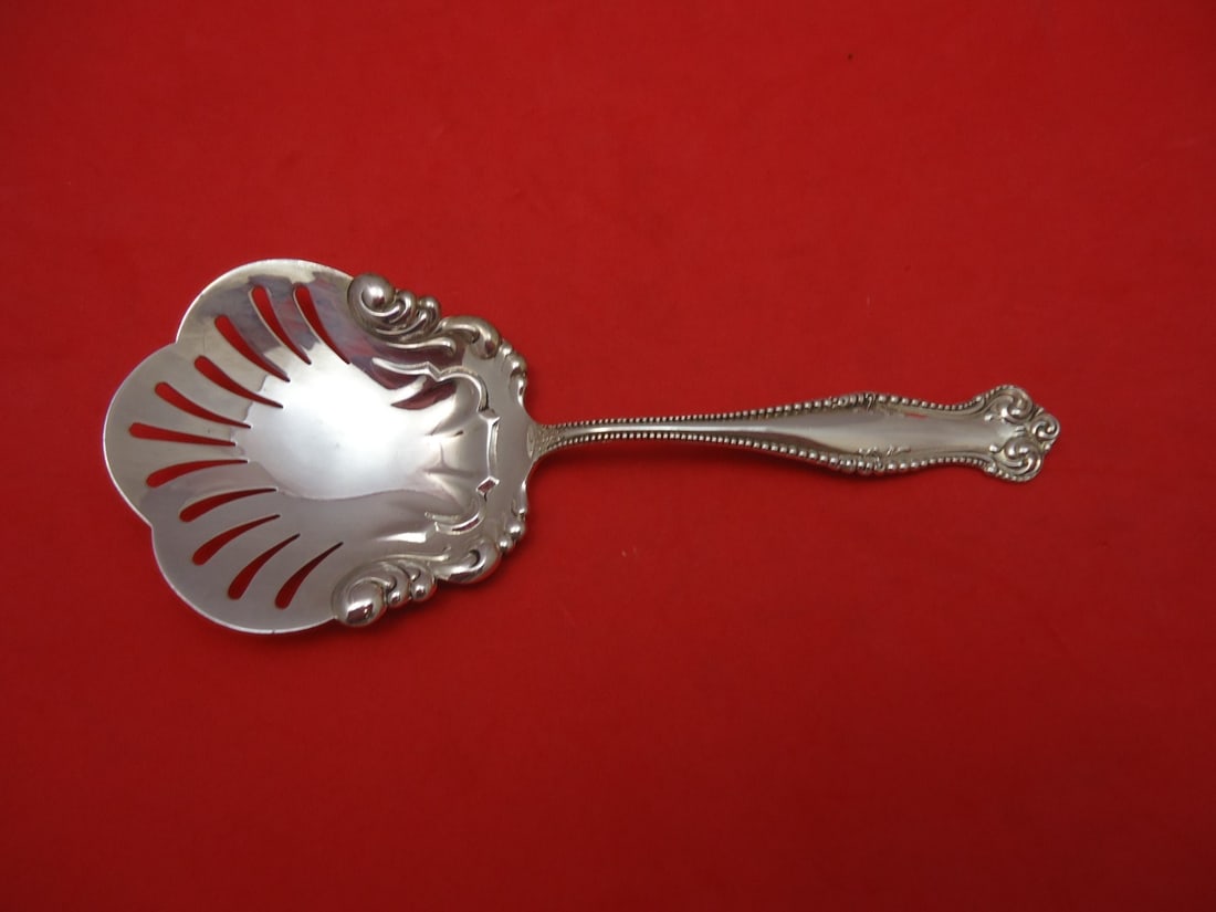 Towle Canterbury Sterling Silver 6.5 Inch Lobed Cucumber Server (1 of 2)