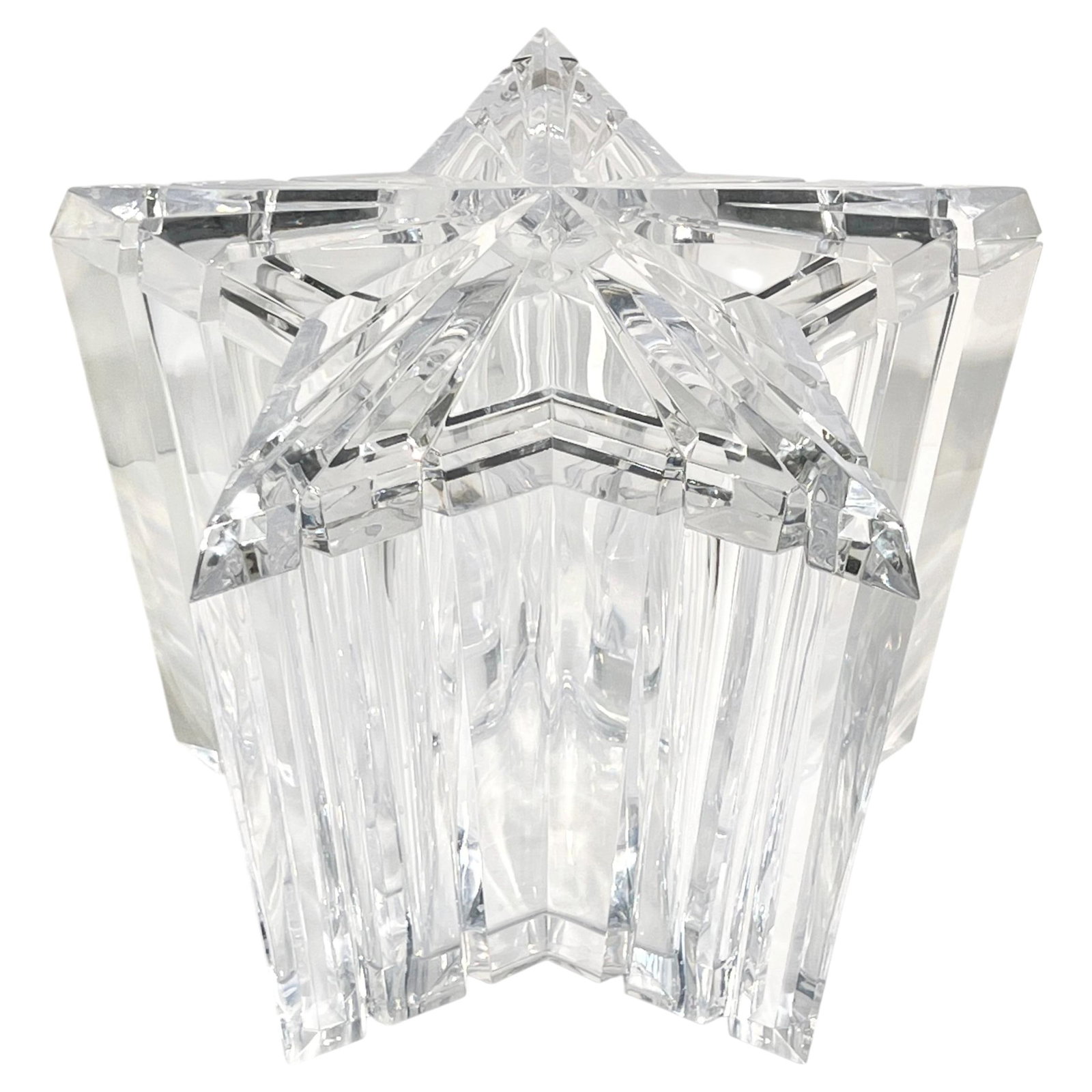 Alessandro Albrizzi Lucite Star Ice Bucket Mid Century Modern (1 of 7)