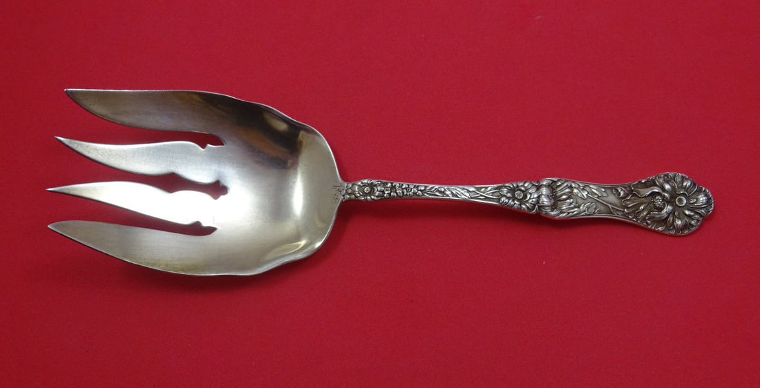 Mount Vernon Yetive Sterling Silver Salad Serving Fork 9 1/8 inches (1 of 1)