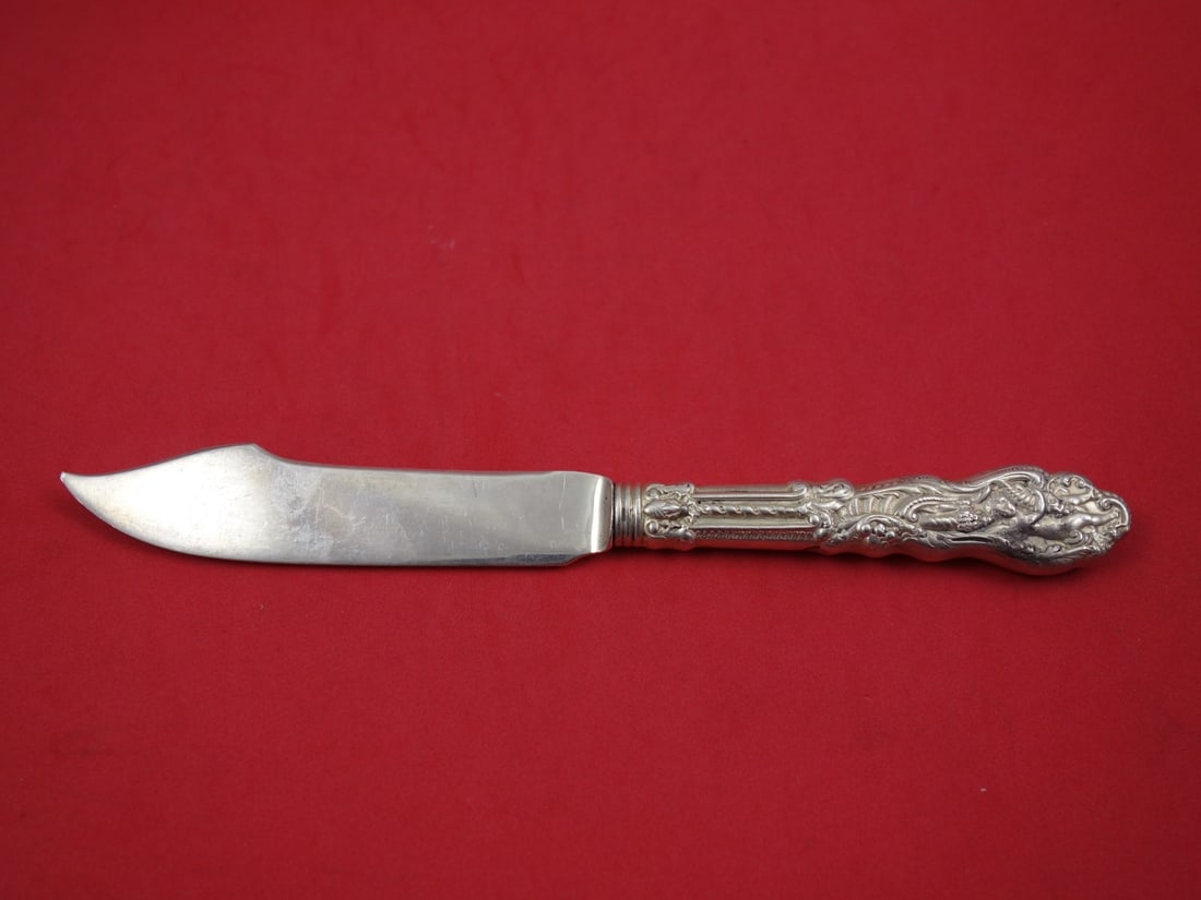 Gorham Versailles Sterling Silver Fish Knife 8 Inch Hollow Handle (1 of 2)