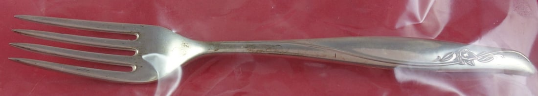 Gorham Sea Rose Sterling Silver Fork 7.5 Inch New Unmonogrammed (1 of 1)