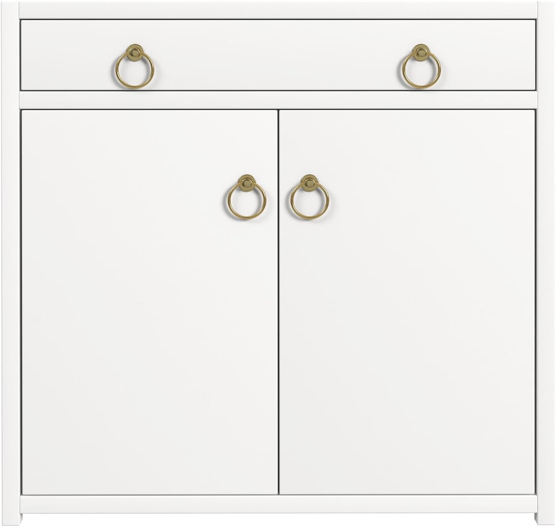 Contemporary White Acacia Cabinet by Butler Specialty (1 of 8)