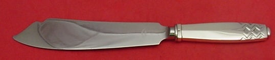 Georg Jensen Mayan Sterling Silver Ice Cream Slice 10 Inch (1 of 1)