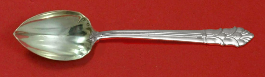Tiffany & Co. Palmette Sterling Silver Grapefruit Spoon Custom Fluted 5 3/4" (1 of 1)