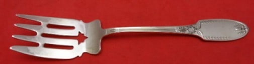 Alvin Sterling Silver Marie Antoinette Cold Meat Fork 7 1/8 Inch (1 of 2)