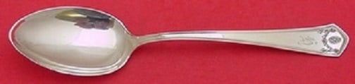 Frank Smith Georgian Garland Sterling Silver Serving Spoon 8 1/4" (1 of 1)