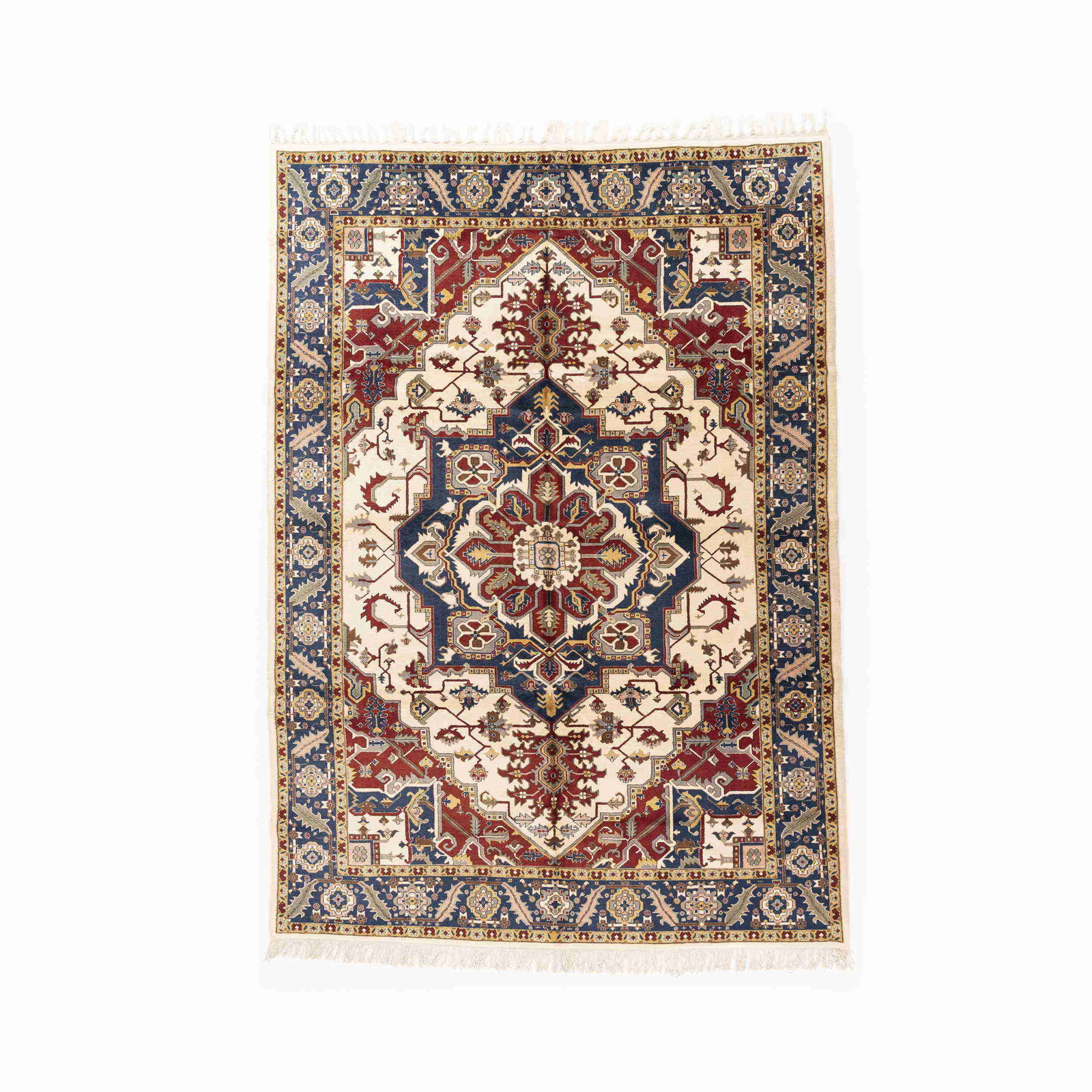 Authentic Handmade Anadol Wool on Cotton Carpet 100.8x142.5 Inches (1 of 8)