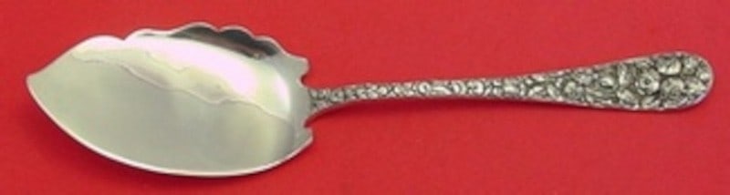 Sterling Silver Jelly Trowel Baltimore Rose Pattern by Schofield 6 7/8 Inch (1 of 1)