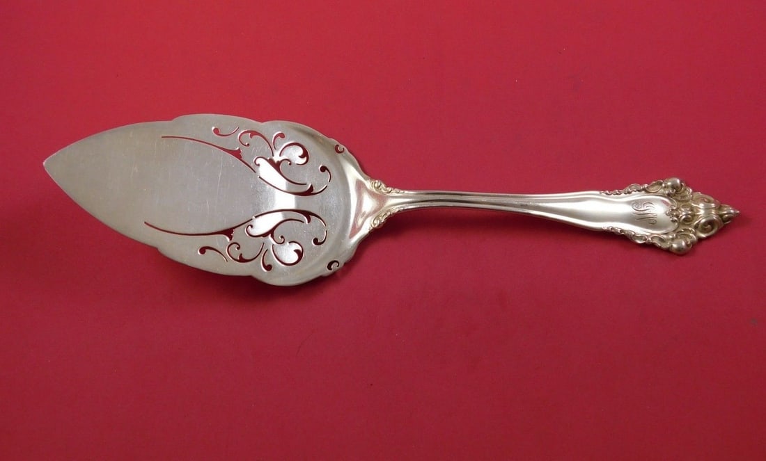 Reed and Barton La Splendide Sterling Silver Waffle Server 10 1/4 Inch (1 of 1)