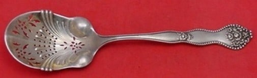 Mount Vernon Sterling Silver Adolphus Ice Spoon 8 3/4 inches Pierced (1 of 2)