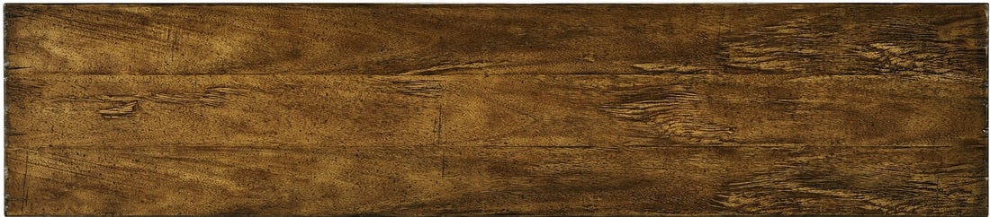 Rustic Walnut Console Table by Jonathan Charles for Narrow Spaces - 4