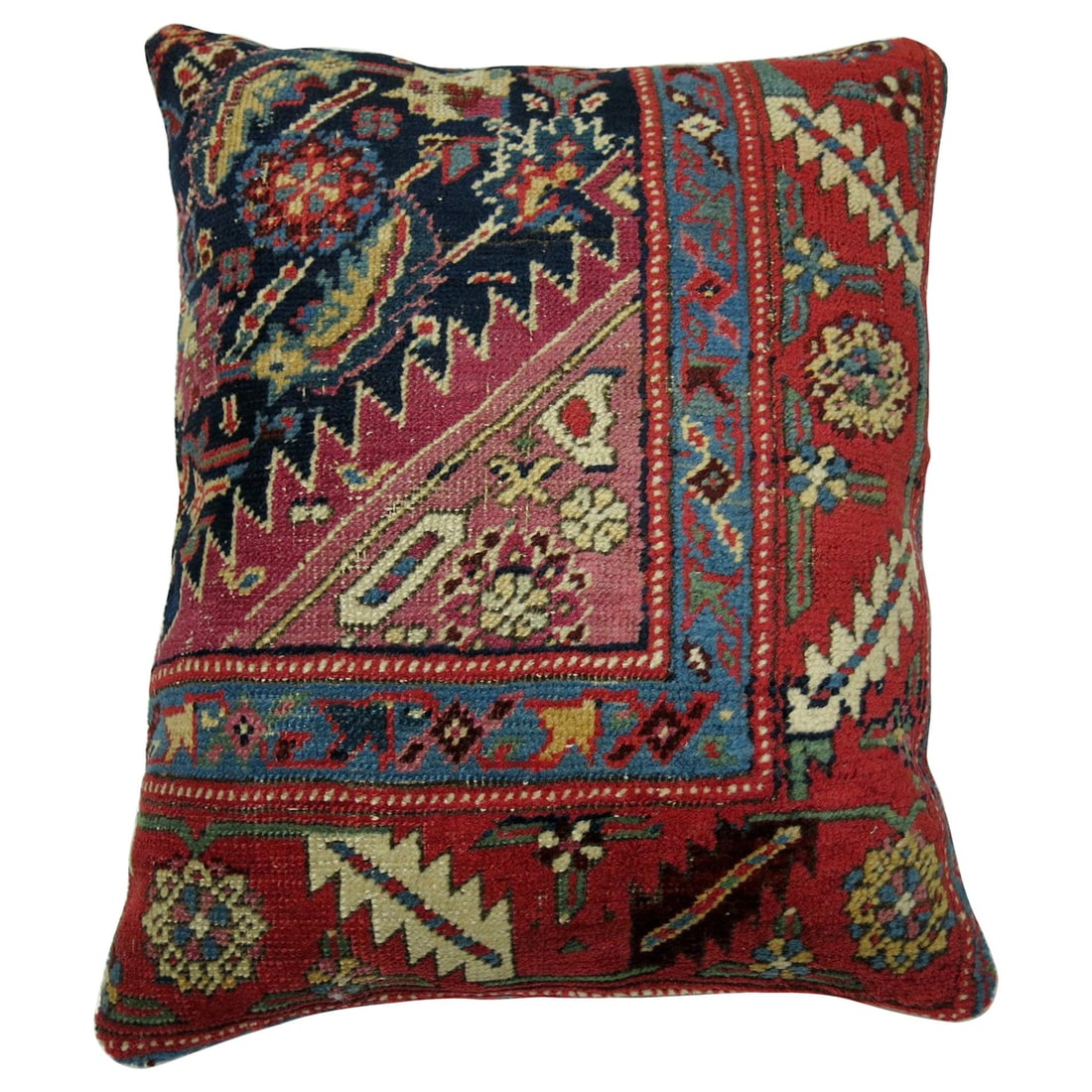 Antique Karabagh Rug Pillow Agra Style 16 x 20 (1 of 4)