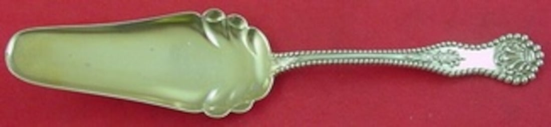 Dominick & Haff Charles II Sterling Silver Jelly Cake Server Gold Wash 7.5" (1 of 2)