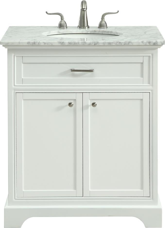Elegant Lighting Georgian Style Solid Wood Vanity Cabinet (1 of 1)