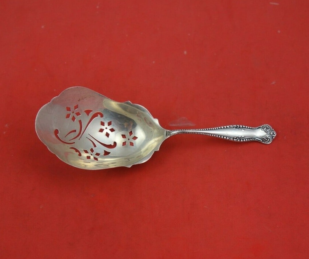 Towle Canterbury Sterling Silver Almond Scoop 5 3/8 Inch Serving Piece (1 of 3)