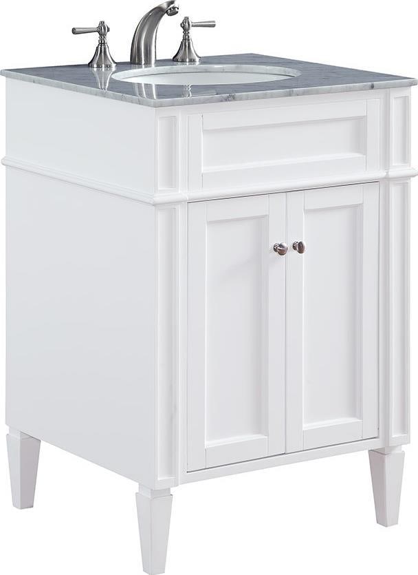 Elegant Lighting Park Ave Contemporary Vanity with Oval Sink (1 of 1)