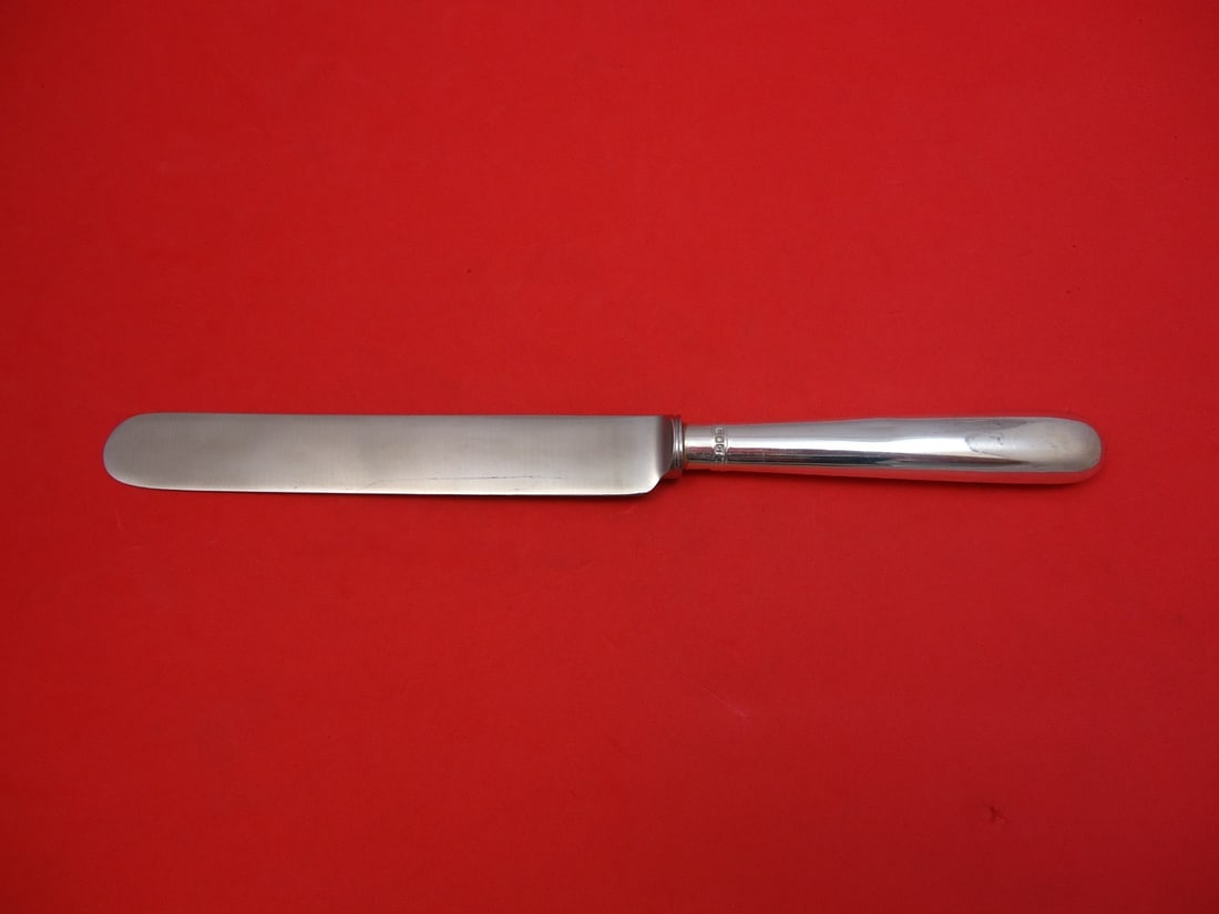 Spaulding & Co. Round English Sterling Silver Dinner Knife 10.5" (1 of 1)