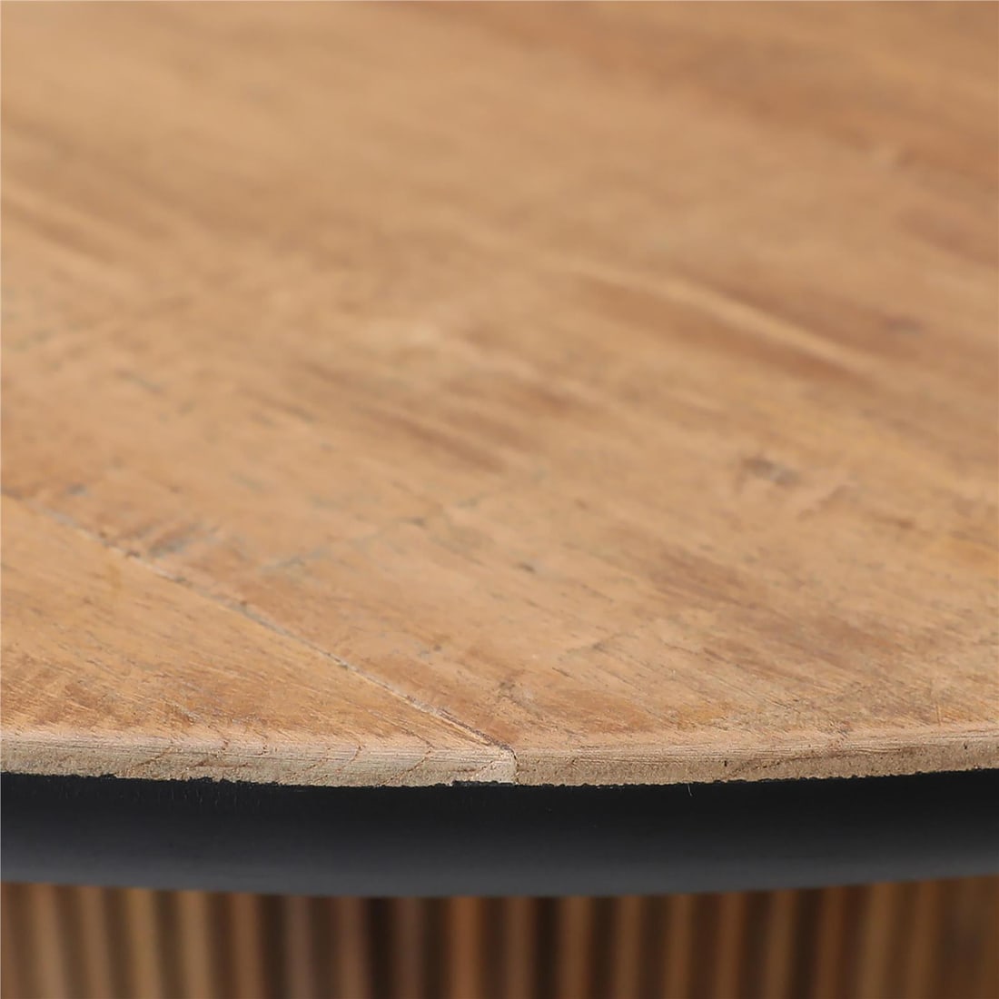 Dabney Round Dining Table Natural Teak 51" Stylish and Versatile (1 of 4)