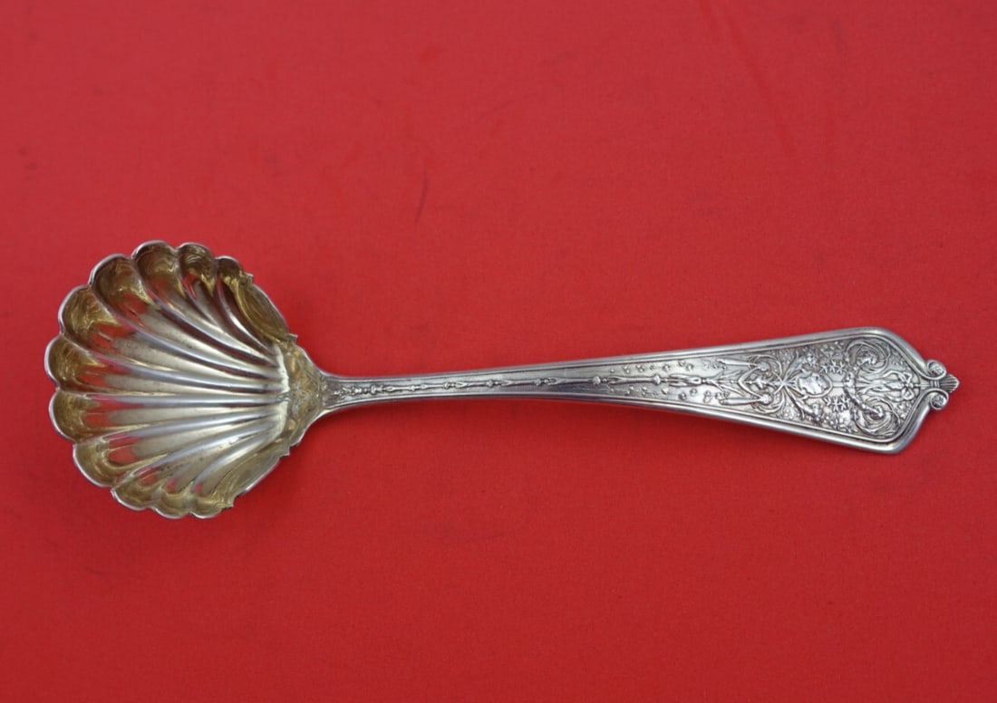Gorham Lady Washington Sterling Silver Sauce Ladle Shell Bowl 6.5" (1 of 2)