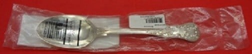 CJ Vander Wallace Queens Sterling Silver Serving Spoon 9.25 inches (1 of 1)
