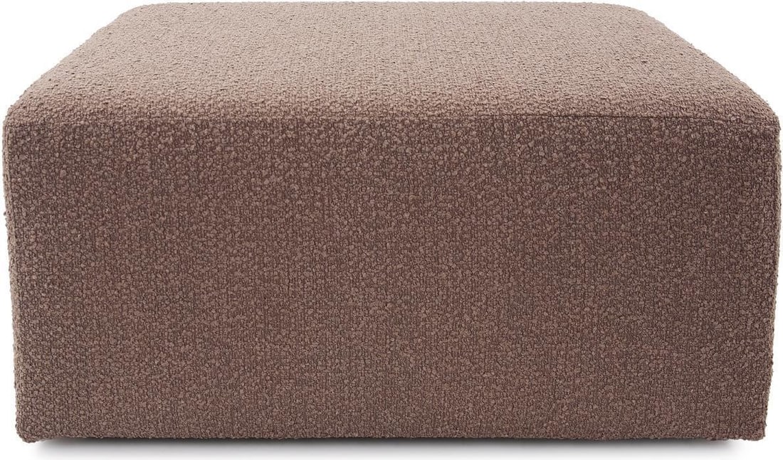 Howard Elliott Barbet Green Square Ottoman Cover 18H 36W 36D (1 of 10)