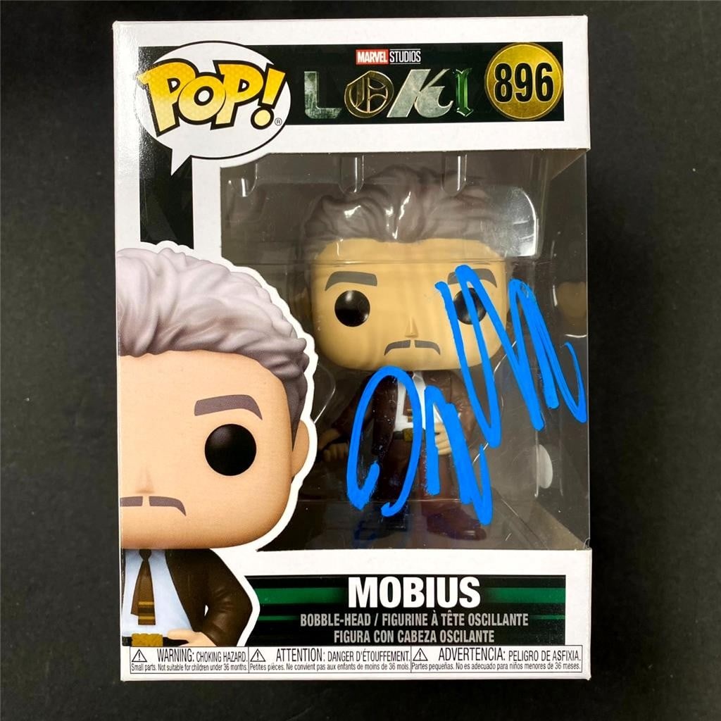 JSA authenticated Owen Wilson autograph on Loki Mobius Funko Pop 896 (1 of 5)