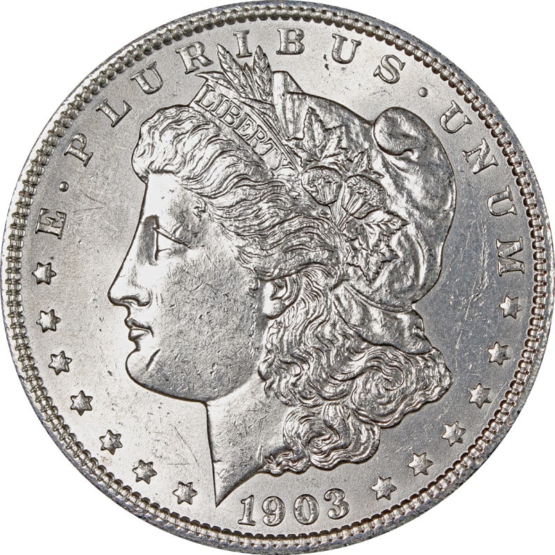 1903 Philadelphia Mint Morgan Silver Dollar United States (1 of 2)