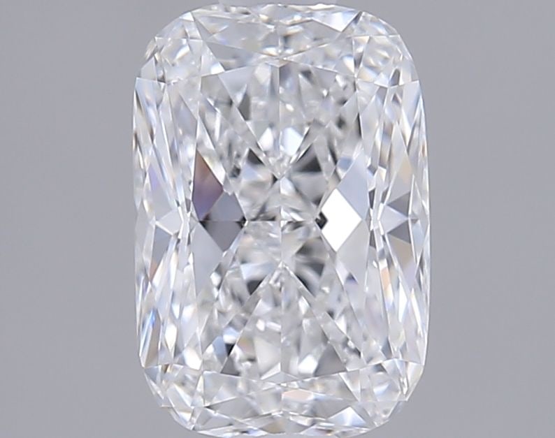 Loose Diamond - CUSHION MODIFIED 1.29ct D VVS2: Loose Diamond - CUSHION MODIFIED 1.29ct D VVS2 Source: This is a real non-mined Diamond that has been grown in a lab Shape: CUSHION MODIFIED Carats: 1.29 Color: D Clarity: VVS2 Certification: IGI