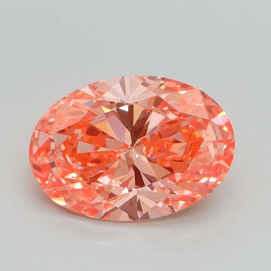 Loose Diamond - OVAL 1.6ct Fancy Vivid Pink SI1: Loose Diamond - OVAL 1.6ct Fancy Vivid Pink SI1 Source: This is a real non-mined Diamond that has been grown in a lab Shape: OVAL Carats: 1.6 Color: Fancy Vivid Pink Certification: IGI Video: