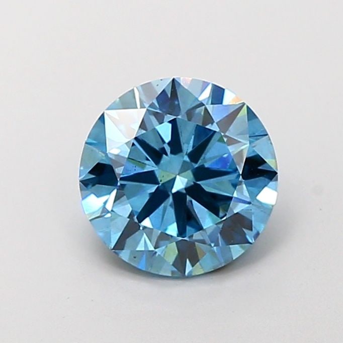 Loose Diamond - ROUND 2.54ct Fancy Vivid Blue VS2: Loose Diamond - ROUND 2.54ct Fancy Vivid Blue VS2 Source: This is a real non-mined Diamond that has been grown in a lab Shape: ROUND Carats: 2.54 Color: Fancy Vivid Blue Certification: IGI Video: