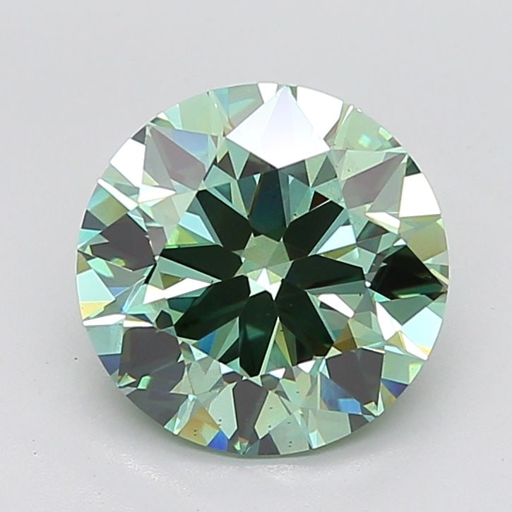 Ideal Loose Diamond - ROUND 5.89ct Fancy Vivid Green SI1: Ideal Loose Diamond - ROUND 5.89ct Fancy Vivid Green SI1 Source: This is a real non-mined Diamond that has been grown in a lab Shape: ROUND Carats: 5.89 Color: Fancy Vivid Green Certification: IGI