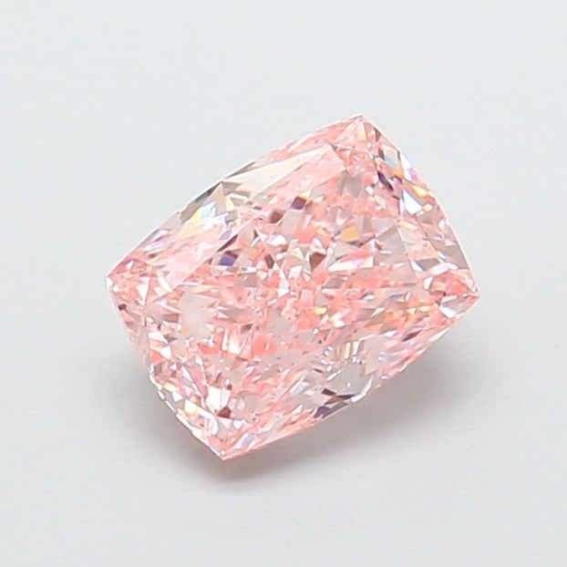 Loose Diamond - CUSHION MODIFIED 2.03ct Fancy Vivid Pink VS1: Loose Diamond - CUSHION MODIFIED 2.03ct Fancy Vivid Pink VS1 Source: This is a real non-mined Diamond that has been grown in a lab Shape: CUSHION MODIFIED Carats: 2.03 Color: Fancy Vivid Pink