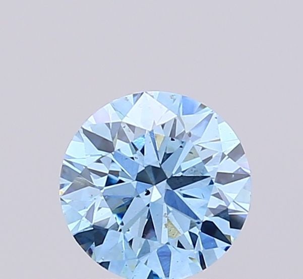Loose Diamond - ROUND 1.09ct Fancy Vivid Blue SI1: Loose Diamond - ROUND 1.09ct Fancy Vivid Blue SI1 Source: This is a real non-mined Diamond that has been grown in a lab Shape: ROUND Carats: 1.09 Color: Fancy Vivid Blue Certification: IGI Video:
