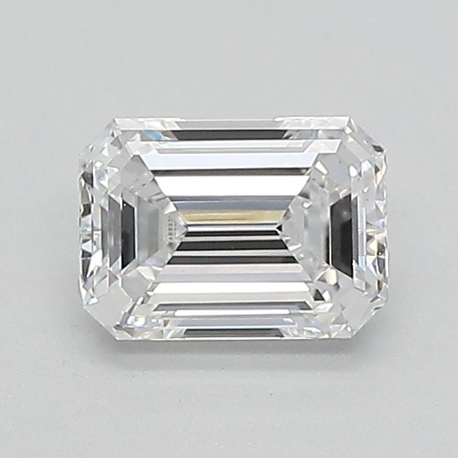 Loose Diamond - EMERALD 0.67ct D VVS1: Loose Diamond - EMERALD 0.67ct D VVS1 Source: This is a real non-mined Diamond that has been grown in a lab Shape: EMERALD Carats: 0.67 Color: D Clarity: VVS1 Certification: IGI Video: