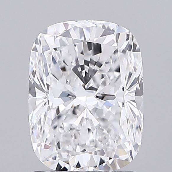 Loose Diamond - CUSHION MODIFIED 1.56ct D VVS1: Loose Diamond - CUSHION MODIFIED 1.56ct D VVS1 Source: This is a real non-mined Diamond that has been grown in a lab Shape: CUSHION MODIFIED Carats: 1.56 Color: D Clarity: VVS1 Certification: IGI Vide