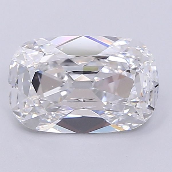 Loose Diamond - CUSHION BRILLIANT 2.36ct D VVS2: Loose Diamond - CUSHION BRILLIANT 2.36ct D VVS2 Source: This is a real non-mined Diamond that has been grown in a lab Shape: CUSHION BRILLIANT Carats: 2.36 Color: D Clarity: VVS2 Certification: IGI Vi