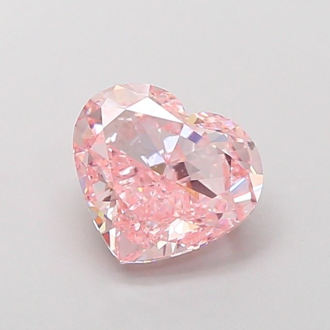 Loose Diamond - HEART 2.99ct Fancy Vivid Pink VS2: Loose Diamond - HEART 2.99ct Fancy Vivid Pink VS2 Source: This is a real non-mined Diamond that has been grown in a lab Shape: HEART Carats: 2.99 Color: Fancy Vivid Pink Certification: IGI Video: