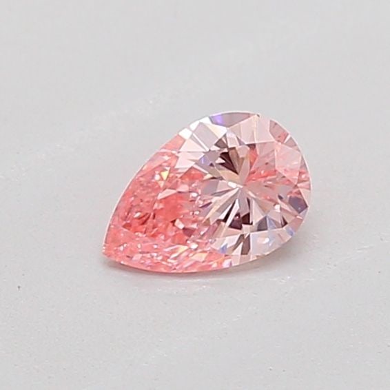 Loose Diamond - PEAR 0.24ct Fancy Intense Pink VS2: Loose Diamond - PEAR 0.24ct Fancy Intense Pink VS2 Source: This is a real non-mined Diamond that has been grown in a lab Shape: PEAR Carats: 0.24 Color: Fancy Intense Pink Certification: IGI Additiona