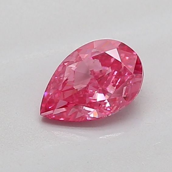 Loose Diamond - PEAR 0.57ct Fancy Vivid Pink VS1: Loose Diamond - PEAR 0.57ct Fancy Vivid Pink VS1 Source: This is a real non-mined Diamond that has been grown in a lab Shape: PEAR Carats: 0.57 Color: Fancy Vivid Pink Certification: IGI Video: Video