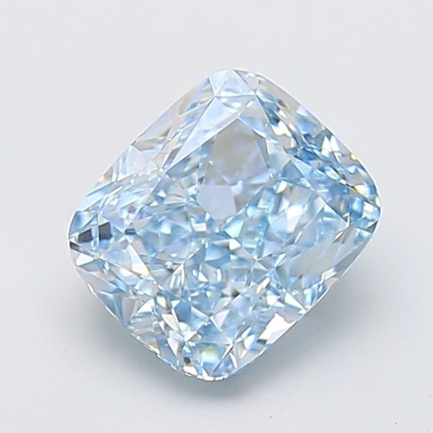 Loose Diamond - CUSHION MODIFIED 3.06ct Fancy Intense Blue VVS2 (1 of 1)