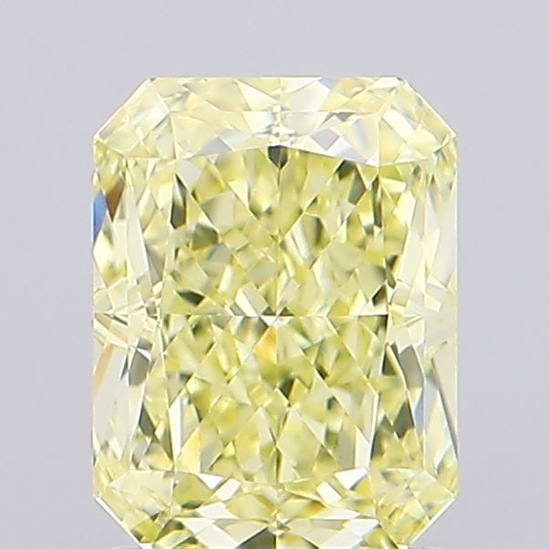 Loose Diamond - RADIANT 1.7ct Fancy Yellow VS1: Loose Diamond - RADIANT 1.7ct Fancy Yellow VS1 Source: This is a real non-mined Diamond that has been grown in a lab Shape: RADIANT Carats: 1.7 Color: Fancy Yellow Certification: IGI Video: