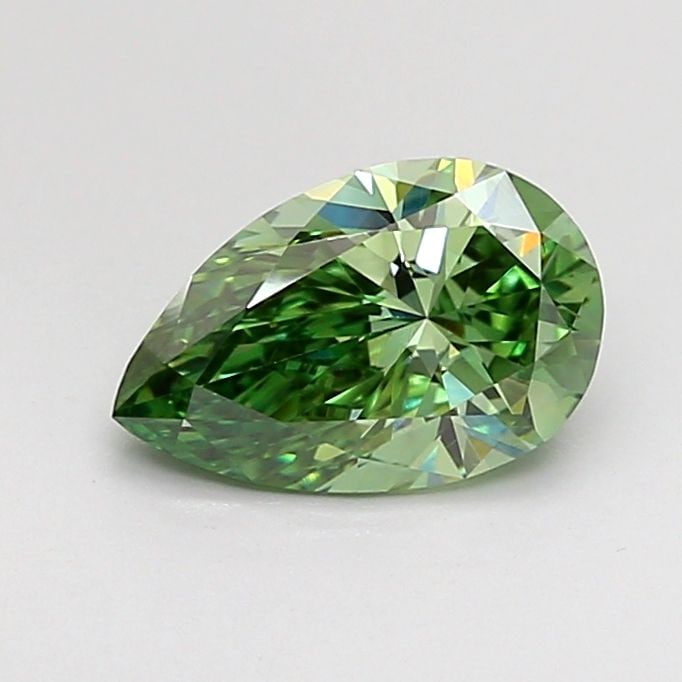 Loose Diamond - PEAR 1.0ct Fancy Vivid Green VS1 (1 of 1)