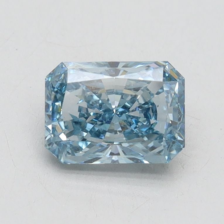 Loose Diamond - RADIANT 0.94ct Fancy Vivid Blue VS1: Loose Diamond - RADIANT 0.94ct Fancy Vivid Blue VS1 Source: This is a real non-mined Diamond that has been grown in a lab Shape: RADIANT Carats: 0.94 Color: Fancy Vivid Blue Certification: IGI Video: